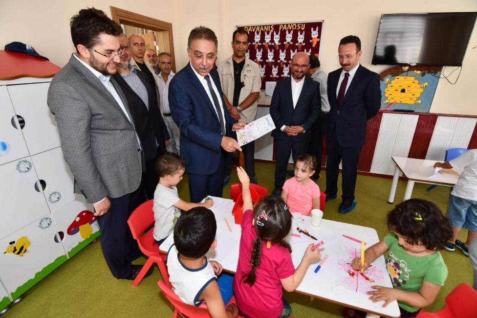 Srl Asansör, Kabin Modelleri, Konya Asansör Firması, SAYIN VALİMİZ ORHAN TOPRAK KREŞİMİZİ ZİYARET ETTİLER.